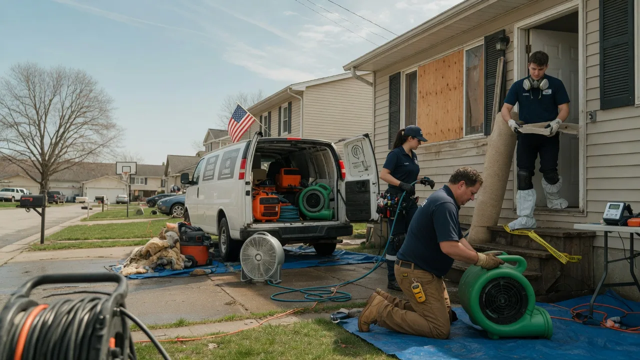Water Damage Restoration in Wharton, NJ near me